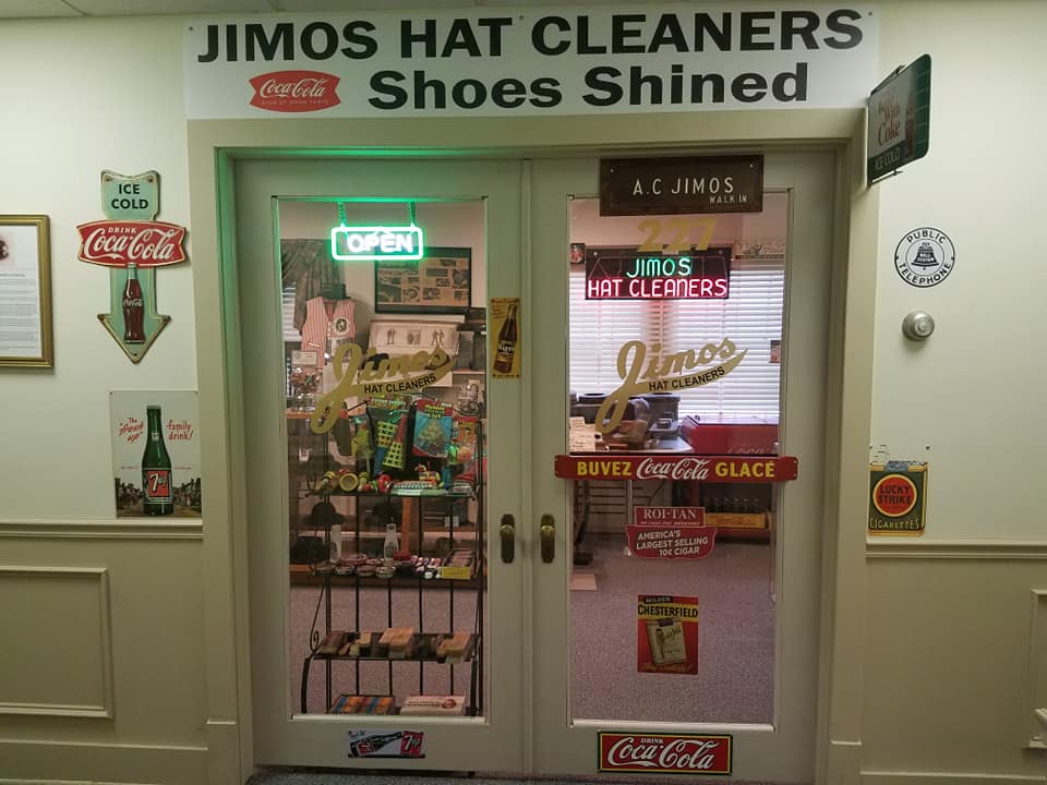 Visit Jimos Hat Shop at the Appleton Historical Society.  