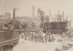 Postcard showing Appleton Coated Appleton Coated in Appleton, Wisconsin.