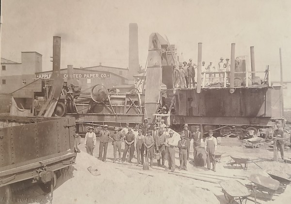 Postcard showing Appleton Coated Appleton Coated in Appleton, Wisconsin.